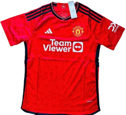 Manchester United FC Manchester United Mens Shirt Home Kit 2023/24 Official Football Gift Red Lisandro Martinez Large