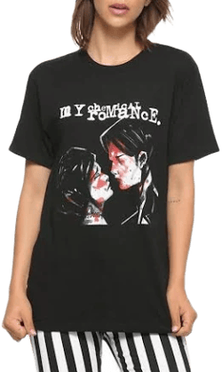 My Chemical Romance Three Cheers for Sweet Revenge Boyfriend Fit T-Shirt