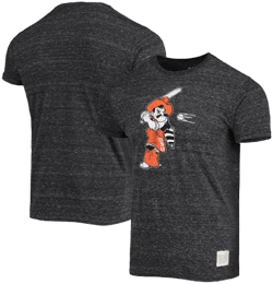 Original Retro Brand Men's Oklahoma State Cowboys Vintage Tri-Blend Batter Slub