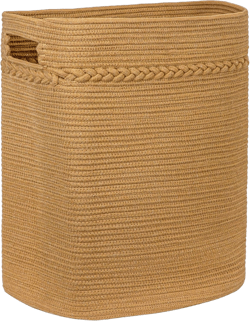 Collapsible Laundry Hamper by Homlikelan,75L Large Cotton Woven Laundry Basket with Handles,20"Tall Blanket Basket for Living Room,Bedroom,Storage Basket for Clothes,Toys,Jute