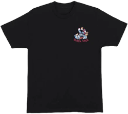Santa Cruz Screaming Scratched Hand Mens Tee Black