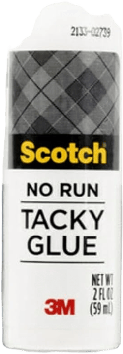 Scotch Quick-Dry Tacky Glue, 2 oz Craft Adhesive – Fast-Drying, Clear Glue for Paper, Cardstock, Fabric & More