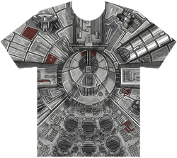 Millennium Falcon Star Wars Graphic T-Shirt