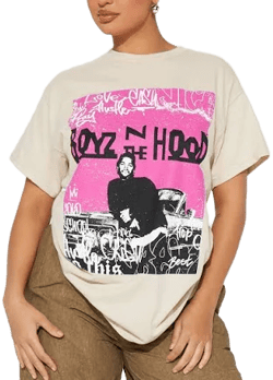 Fashion Nova Plus Size Graphic T-Shirt