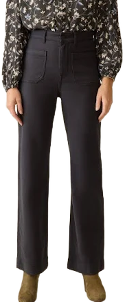 Faherty Women's Stretch Terry Patch Pocket Pants