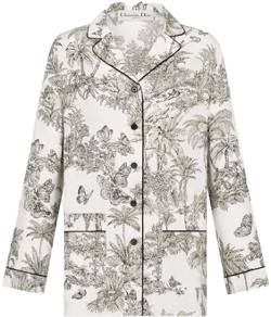 Dior Women's Dioriviera Silk Twill Shirt