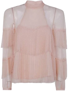 Twinset Sheer Layered Blouse