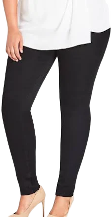 City Chic Women's Plus Size Asha Regular High-Rise Skinny Jeans