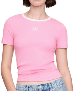 Gap Women's Modern Logo Crop T-Shirt
