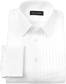 Non-Iron Cotton Tuxedo Shirt