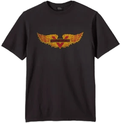 Harley-Davidson Men's H-D Gold Wings Tee Shirt