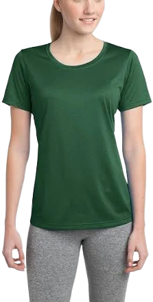 Sport-Tek LST360 Ladies Heather Contender Scoop Neck Tee