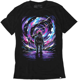 INTO THE AM Men's Cosmic Surge Graphic T-Shirt