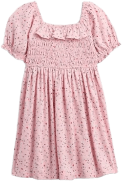 Gap Factory Babygap Smocked Puff Sleeve Dress