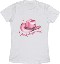 Women's Chappell Roan Pink Pony Club T-Shirt