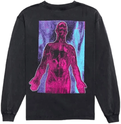 Pacsun Men's Nirvana Sliver Long Sleeve T-Shirt