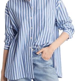 Madewell Women's Oversized Poplin Button-Up Shirt