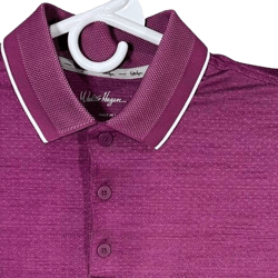 Walter Hagen Men's Athletic Fit Golf Polo Shirt