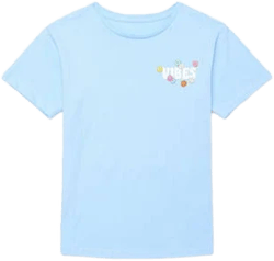 Wonder Nation Girls Vibes & Flowers Graphic Tee