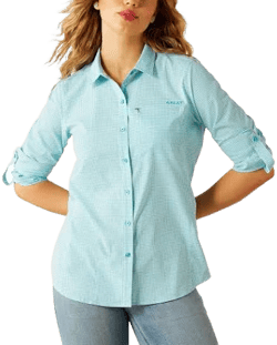 ARIAT Women's VentTEK Stretch Plaid Shirt