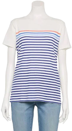 Croft & Barrow Women's Essential Crewneck Tee