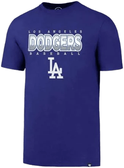 Los Angeles Dodgers Men's '47 Splitter T-Shirt