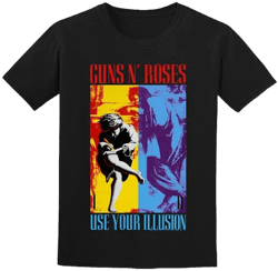 Guns N Roses Spliced Illusion T-Shirt