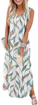 Women's Floral Maxi Dress