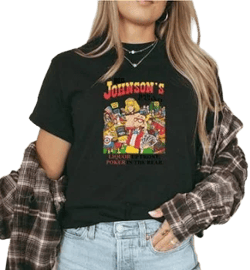 Big Johnson Retro Humor Controversial 90s T-Shirt