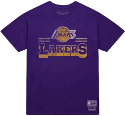 Mitchell & Ness Men's Los Angeles Lakers Fan Banner T-Shirt