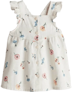 H&M Baby Ruffle-Trimmed Cotton Dress