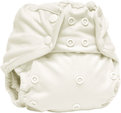 Kanga Care Rumparooz Double Leg Gusset Reusable Cloth Diaper Cover One Size Snap | Almond 6-35 lbs