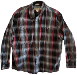 Duluth Trading Large Plaid Flannel Shirt