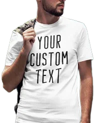 Custom Logo Print T-Shirt for Men