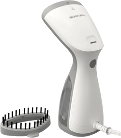 BEAUTURAL Steamer for Clothes, Travel Handheld Clothing Steamer for Garments, 25-Second Fast Heat-up, Portable and Compact Design, Removes Wrinkles from Fabrics, 120V (Upgraded Version)