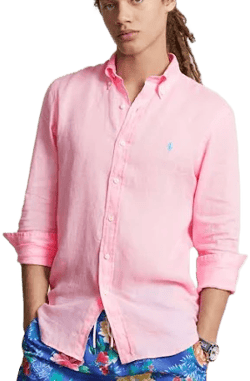 Polo Ralph Lauren Men's Classic Fit Linen Shirt
