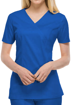 Women's Cherokee Workwear Mock Wrap Top