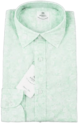 Luigi Borrelli Lightweight Cotton Floral Shirt