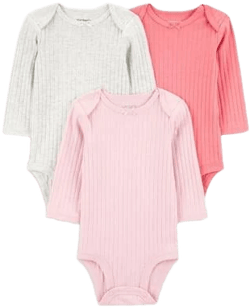 Carter's Baby Girl 3-Pack Bodysuits