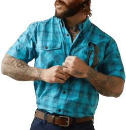 Ariat Men's Rebar Made Tough DuraStretch Work Shirt