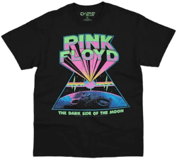 Pink Floyd Dark Side Blacklight Liquid Blue T-Shirt #31928 Medium