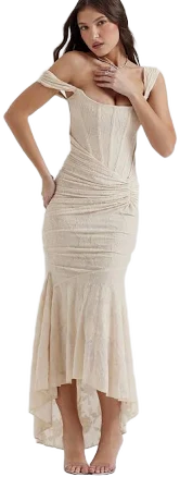 Vintage Floral Maxi Dress