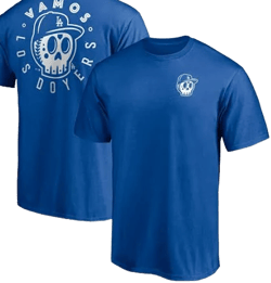 Fanatics Men's Los Angeles Dodgers Hometown Sugar Skull T-Shirt