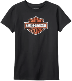 Harley-Davidson Women's Bar & Shield Short Sleeve Tee Shirt