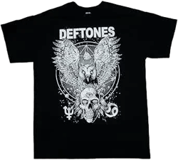 Deftones Owl and Skull T-Shirt