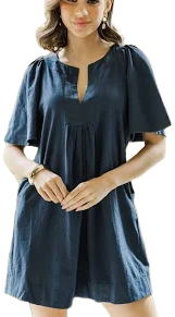 Just A Theory Cotton Dress