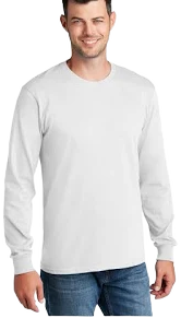 Port & Company Ladies Long Sleeve Core Cotton Tee