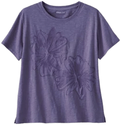 Coldwater Creek Petal Impressions Tee