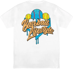 Baseball Lifestyle 101 Ice Cream Tee