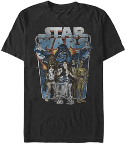 Pacsun Men's Star Wars Classic Battle T-Shirt